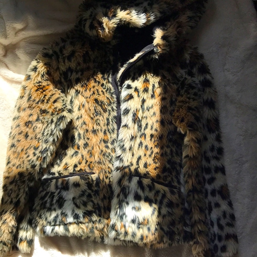 Cheetah Print Coat